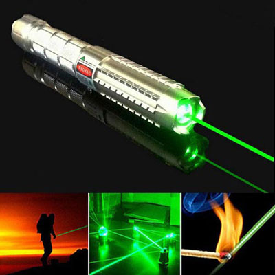 Laser Pointer 300mW Green Bright Beam 