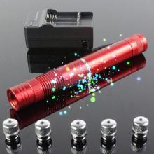 1000mW Powerful Blue Laser Pointer 5in1 Red Flashlight