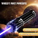 3000mW 450nm Blue Laser Pointer Powerful Gatling Plus